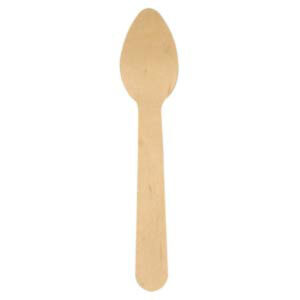 GASTRO kahvilusikka 11cm puinen 100kpl