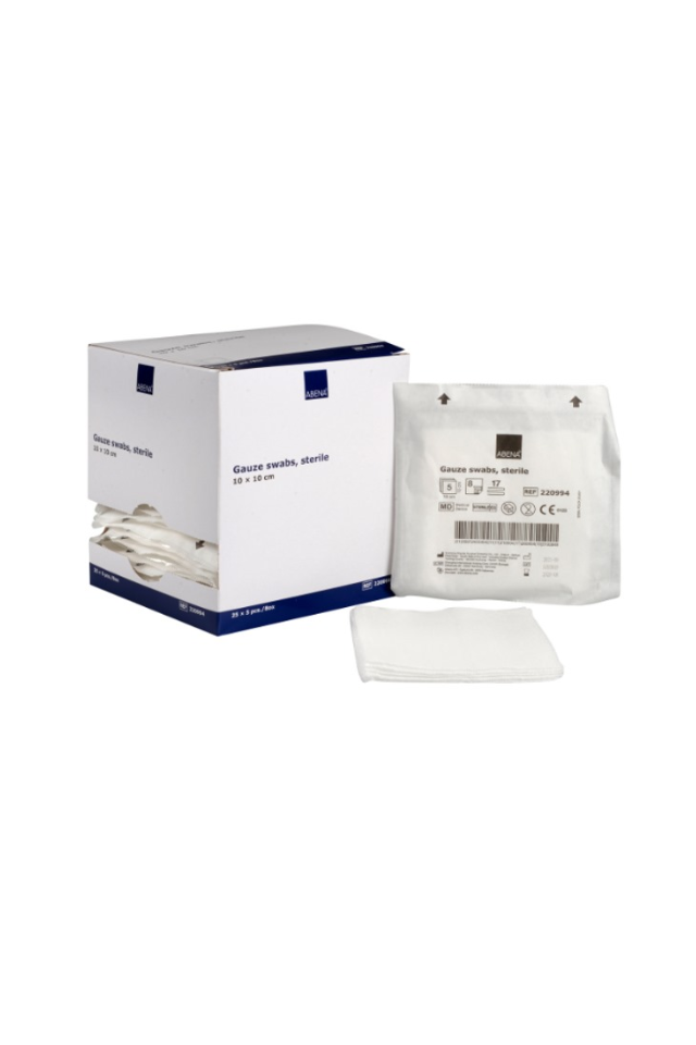 ABENA harsotaitos 10x10cm 5/pss 8krs steriili