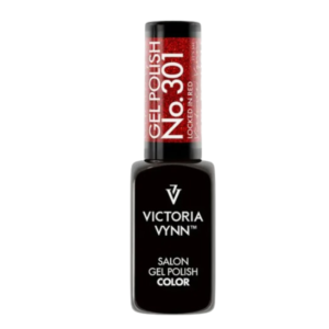 Viktoria Vynn Gel Polish Färg nr 301 Låst i Röd 8 ml