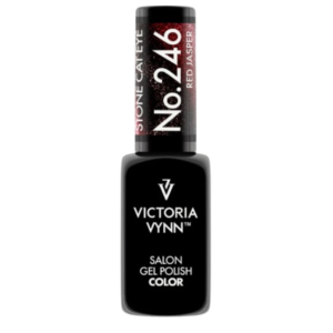 Victoria Vynn Gel Politur Stein Cat Eye Nr. 246 Roter Jaspis 8 ml