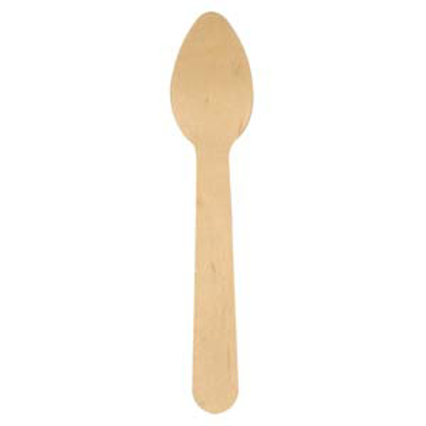 GASTRO kahvilusikka 11cm puinen 100kpl