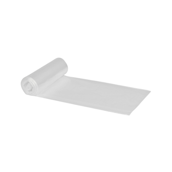Roskapussi / tyynynsuoja 50x70cm LDPE 15my 50kpl kirkas