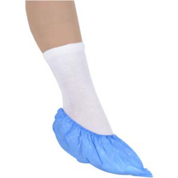 Kengänsuojus 41cm LDPE sininen 100kpl