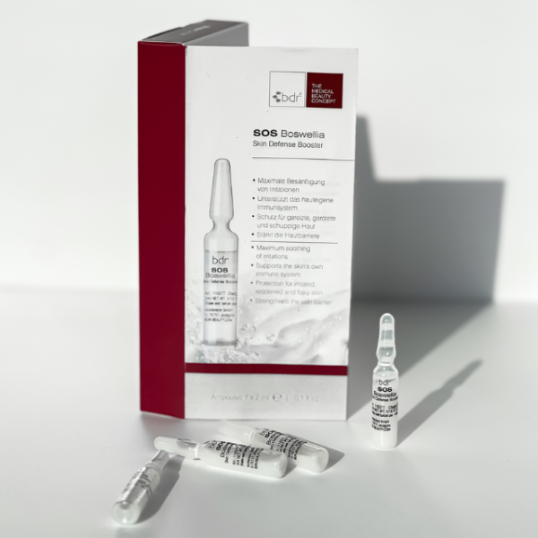 BDR SOS Boswellia -ampullit | Rauhoittava tehohoito herkälle iholle