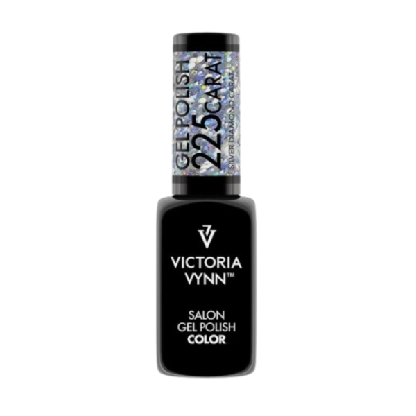 Victoria Vynn Gel Polish Color No. 225 Silver Diamond Carat 8 ml