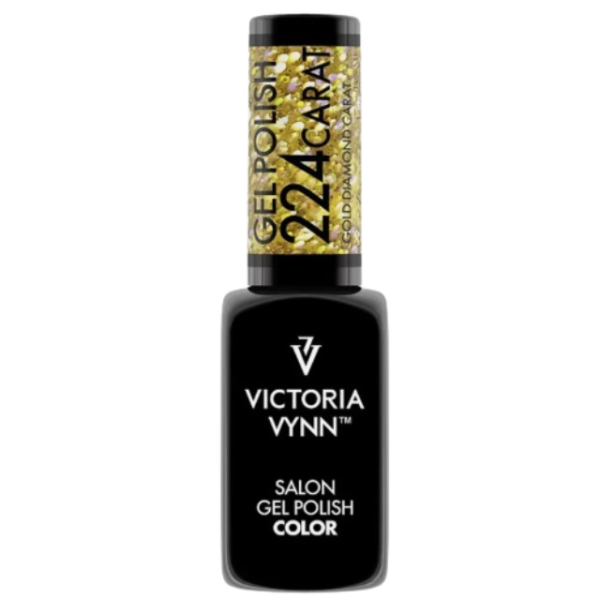 Victoria Vynn Gel Polish Color No 224 Gold Diamond Carat 8 ml