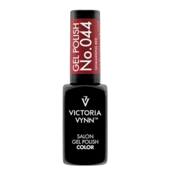 Victoria Vynn Gel Polish Color No 044 Shimmering Red 8 ml
