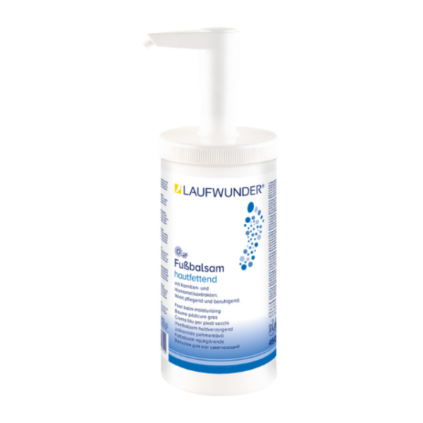 Laufwunder pehmentävä jalkavoide pumppupullo 450 ml