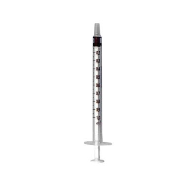 BD Plastipak injektioruisku 1ml luer 3-os steriili 120 kpl
